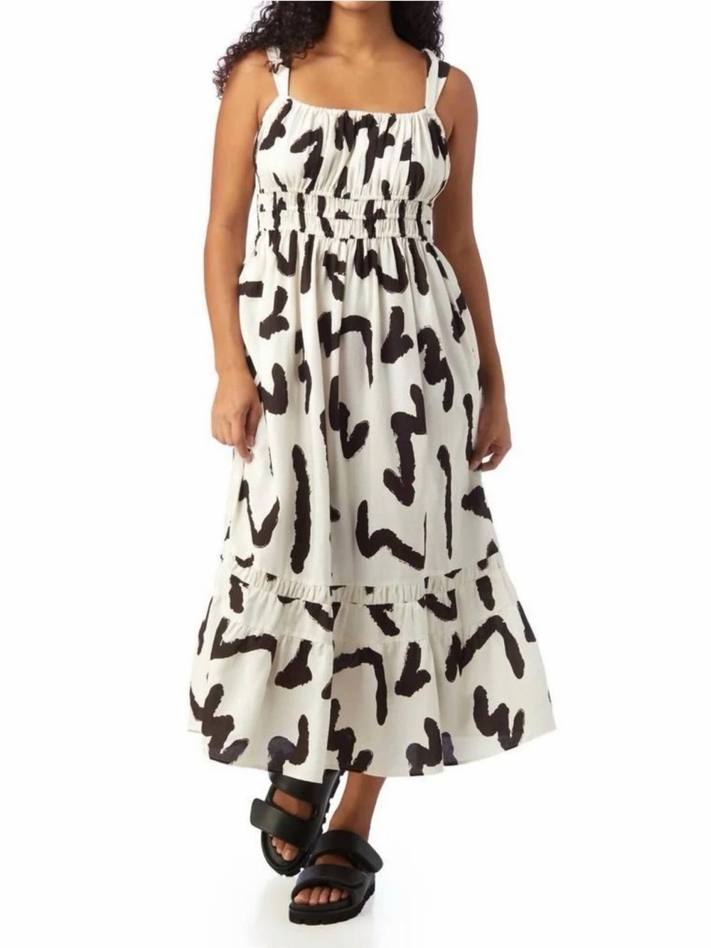 CROSBY BY MOLLIE BURCH whitner dress in squiggle